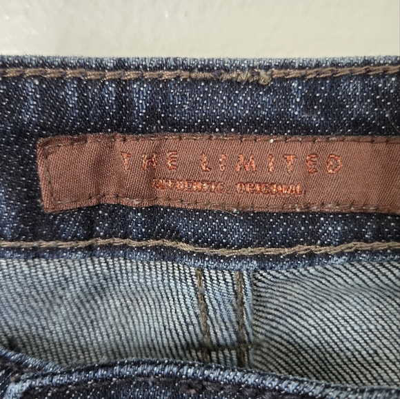 The Limited Bootcut Dark Wash Jeans Size 6 Long - Picture 4 of 5